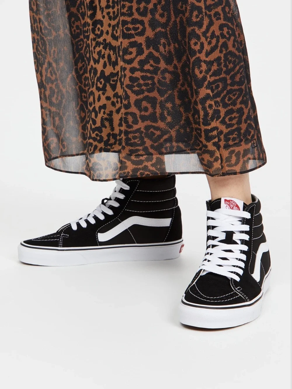 •VANS• Sk8-Hi Black/Black/White Shoes Sneakers >> NIB >> Off the Wall